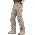 Pantaloni cargo uomo per il trekking con ginocchia rinforzate