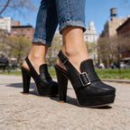 Irene | Décolleté Slingback Donna con Tacco Alto