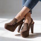 Irene | Décolleté Slingback Donna con Tacco Alto