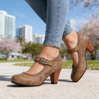 Gemma | Mocassini Donna Brogue con Fibbia