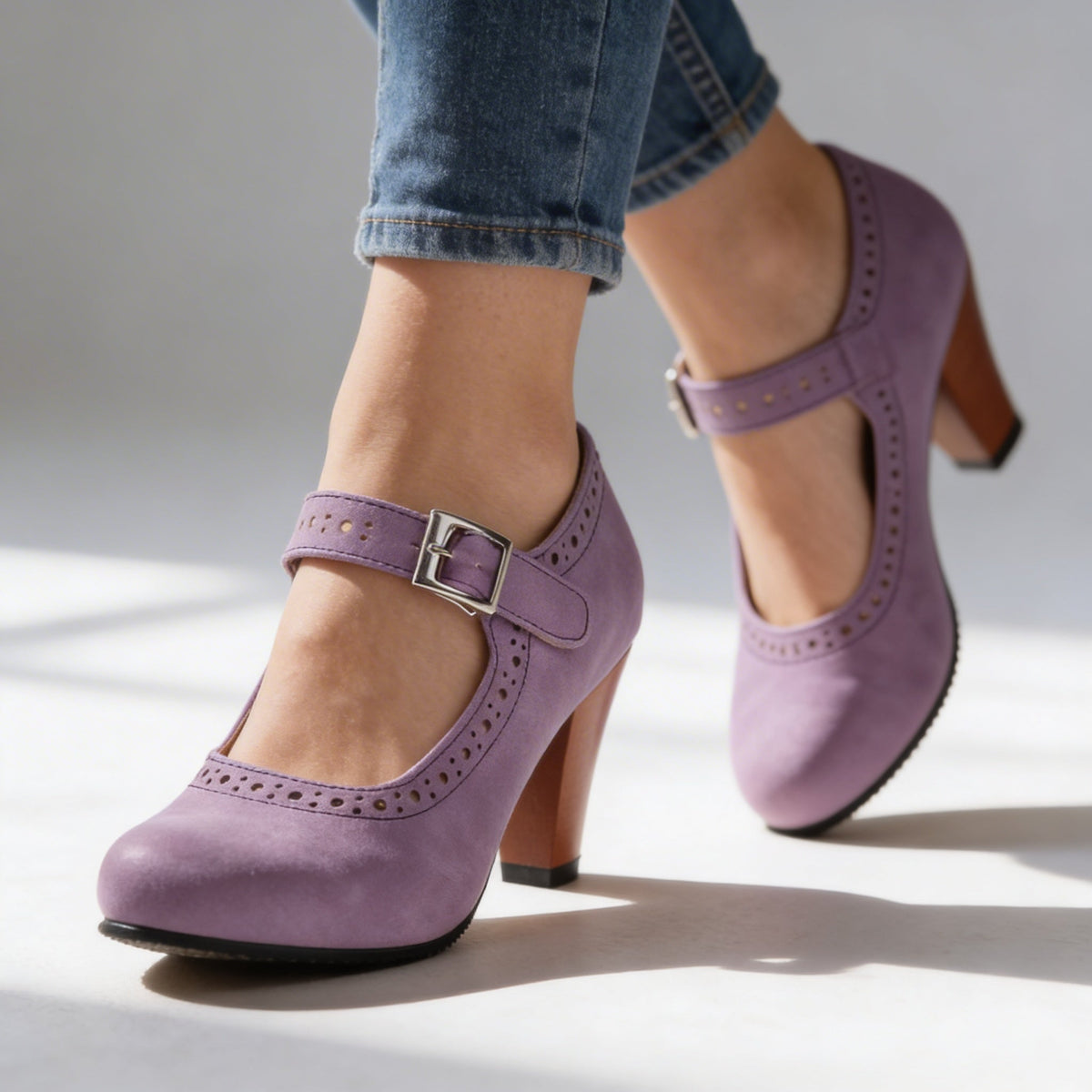 Gemma | Mocassini Donna Brogue con Fibbia