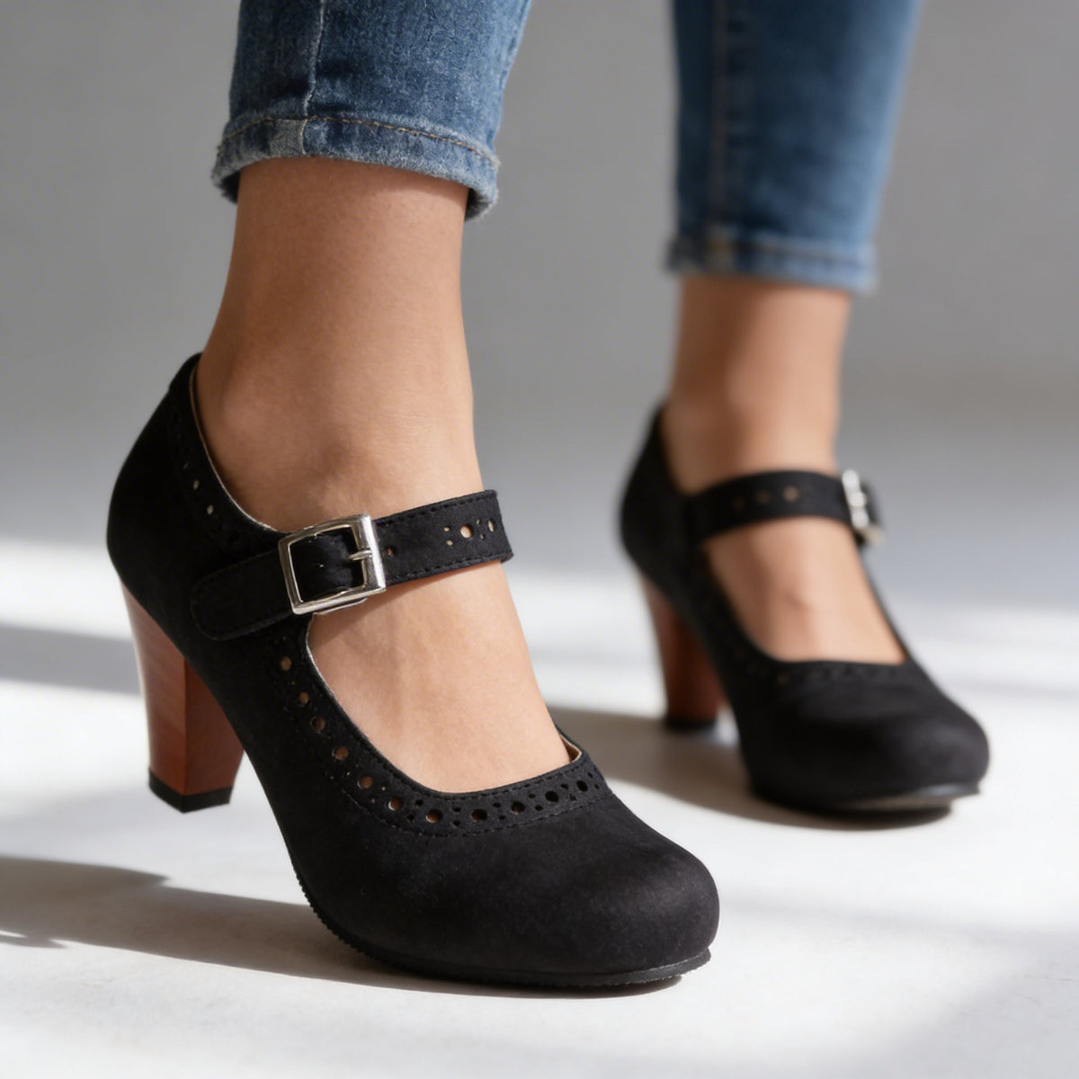 Gemma | Mocassini Donna Brogue con Fibbia