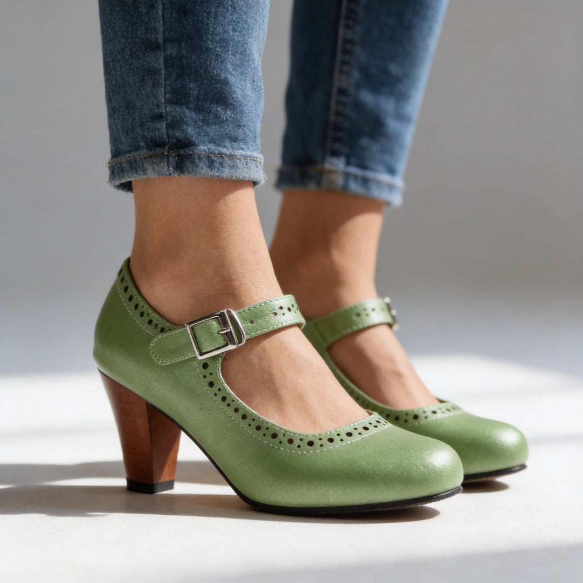 Gemma | Mocassini Donna Brogue con Fibbia