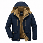 Giacca invernale uomo con cappuccio staccabile