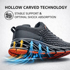 Sneaker uomo con suola segmentata