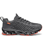 Sneaker uomo con suola segmentata