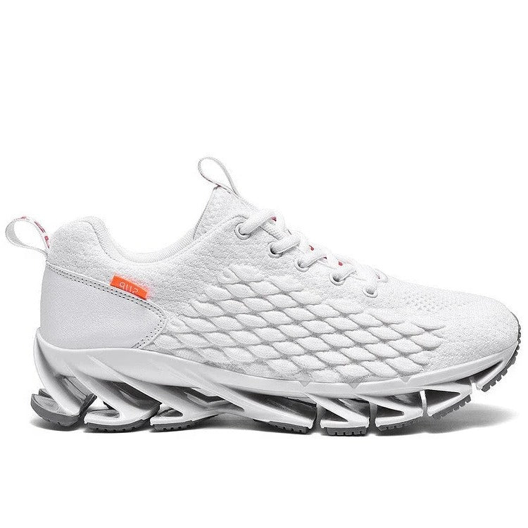 Sneaker uomo con suola segmentata