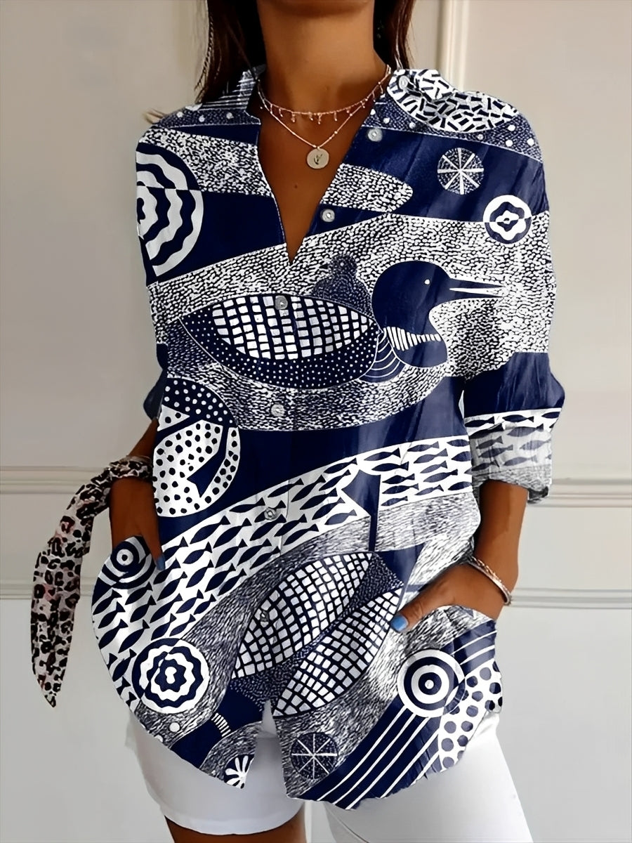 Silvia | Camicia Donna con Bottoni