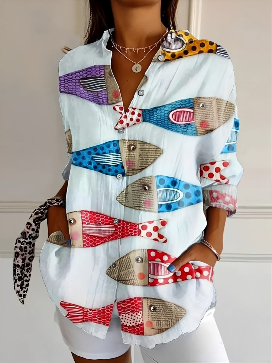 Silvia | Camicia Donna con Bottoni