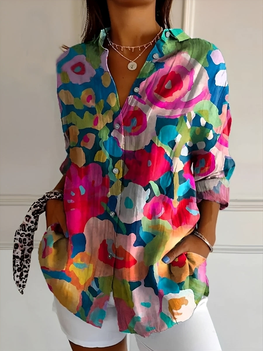 Silvia | Camicia Donna con Bottoni