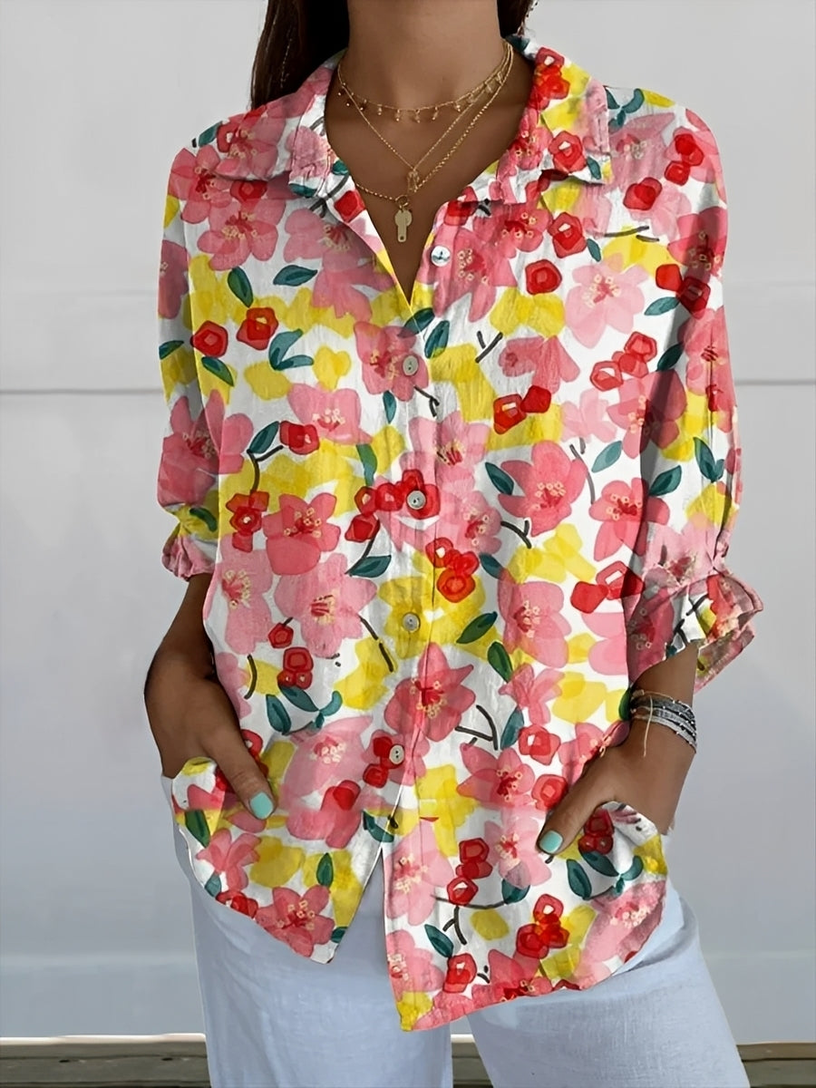 Silvia | Camicia Donna con Bottoni