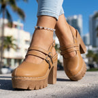 Agata | Décolleté Slingback Donna con Cinturini e Tacco Alto