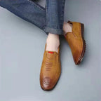 Mocassini uomo in pelle senza lacci