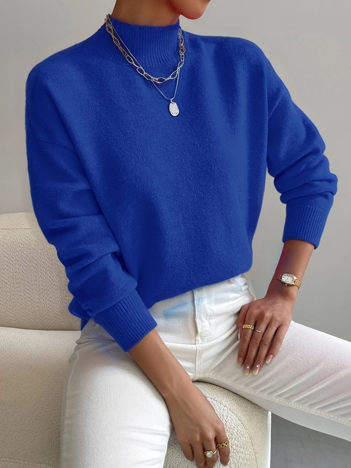 Maglione dolcevita da donna