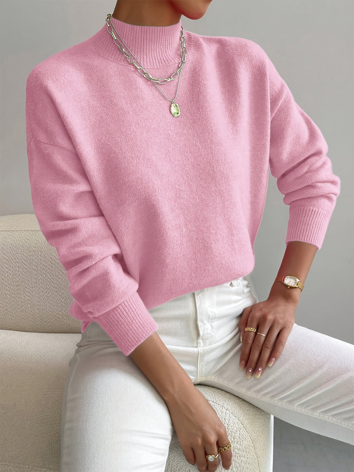 Maglione dolcevita da donna