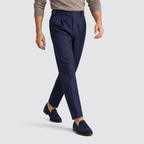 Pantaloni da abito uomo con regolatori laterali