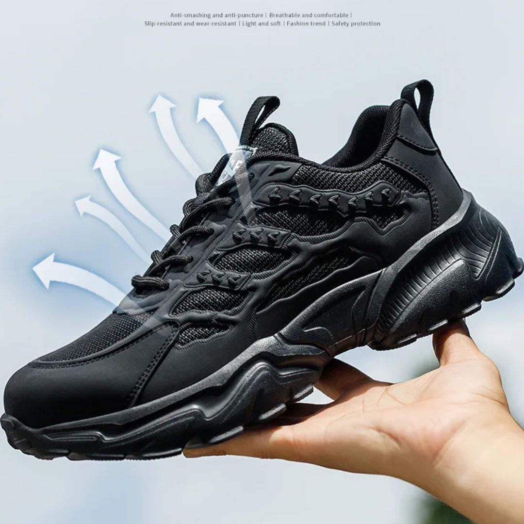Scarpe antinfortunistiche uomo con puntale rinforzato