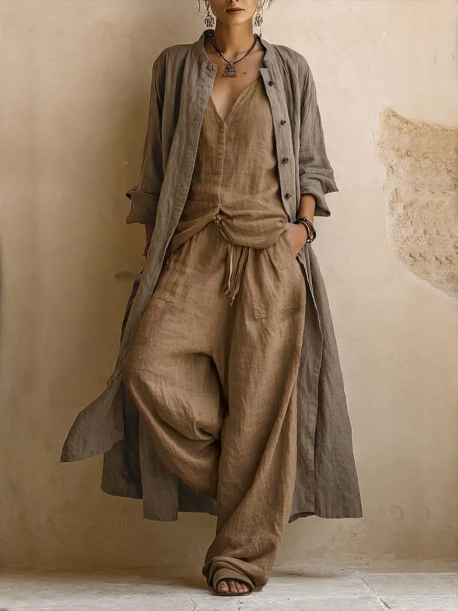 Isabella | Completo Donna Boho 3 Pezzi