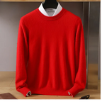 Maglione uomo girocollo a maglia fine
