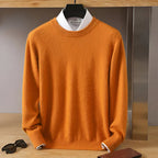 Maglione uomo girocollo a maglia fine
