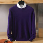 Maglione uomo girocollo a maglia fine