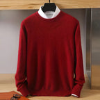 Maglione uomo girocollo a maglia fine