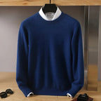 Maglione uomo girocollo a maglia fine