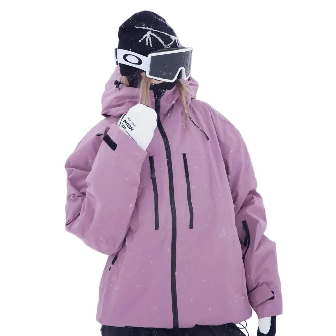Giacca da neve unisex con cappuccio