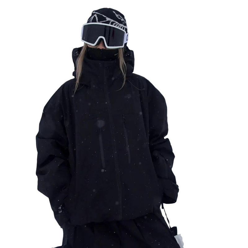 Giacca da neve unisex con cappuccio