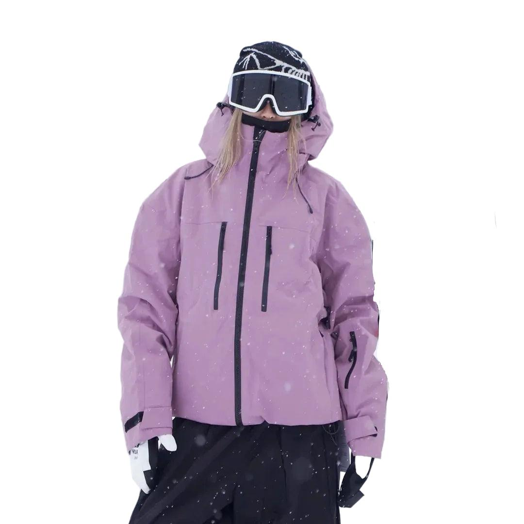 Giacca da neve unisex con cappuccio