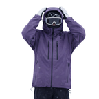 Giacca da neve unisex con cappuccio