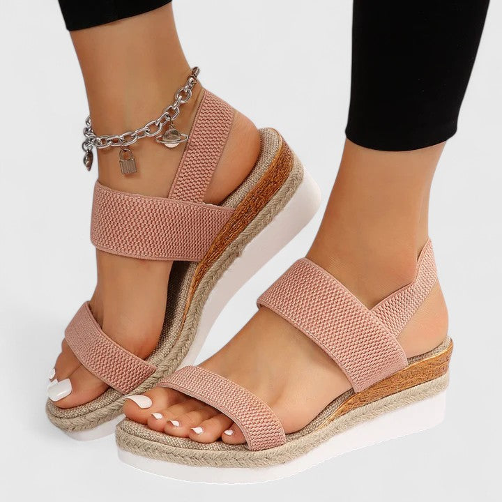 Mirella | Sandali Donna con Fasce Elastiche