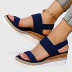 Mirella | Sandali Donna con Fasce Elastiche