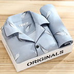 Pigiama uomo con camicia e pantalone