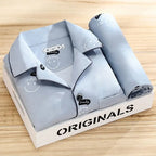 Pigiama uomo con camicia e pantalone