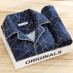 Pigiama uomo con camicia e pantalone