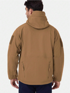 Completo outdoor uomo impermeabile con pile