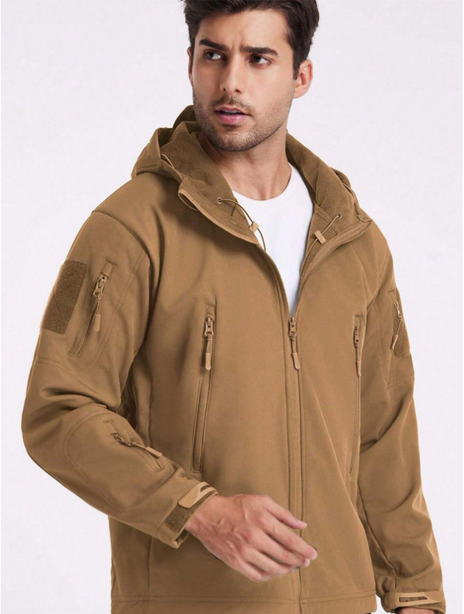 Completo outdoor uomo impermeabile con pile
