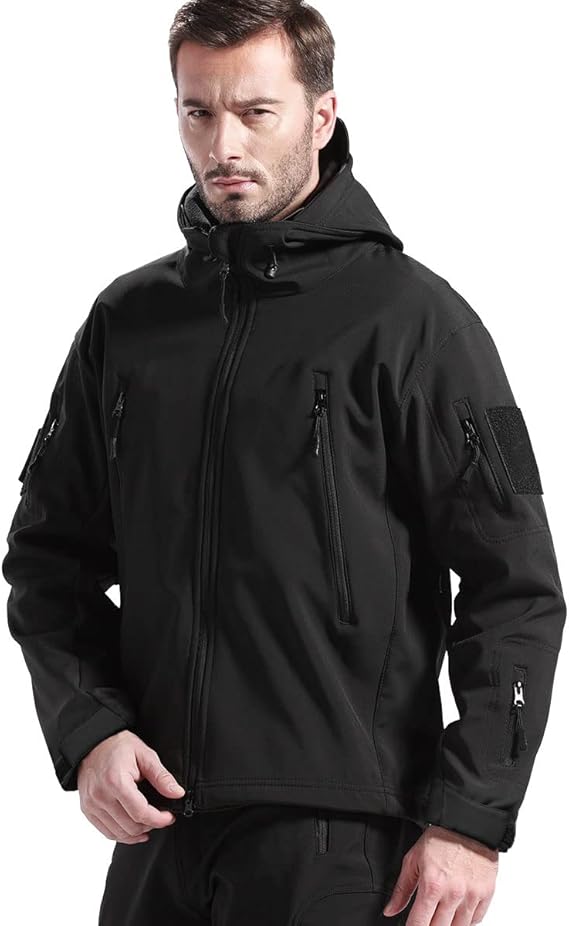 Completo outdoor uomo impermeabile con pile