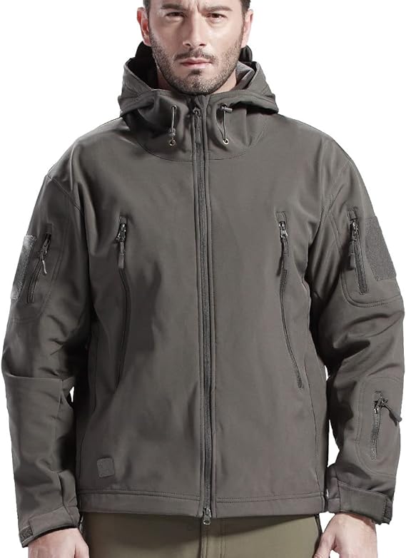 Completo outdoor uomo impermeabile con pile